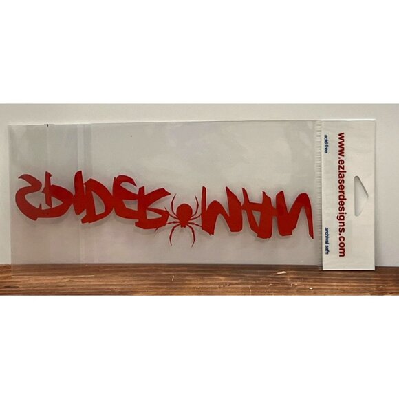 Spiderman Paper Die Cut By EZ Laser Designs Acid-Free Archival Safe - Picture 2 of 3